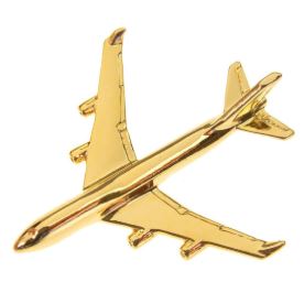 Golden 747 Magnet pin